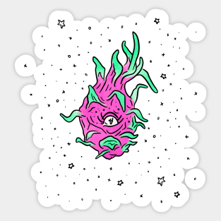 Dazzling Dragonfruit Baby Sticker